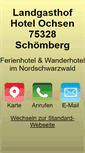 Mobile Screenshot of landgasthof-ochsen.de